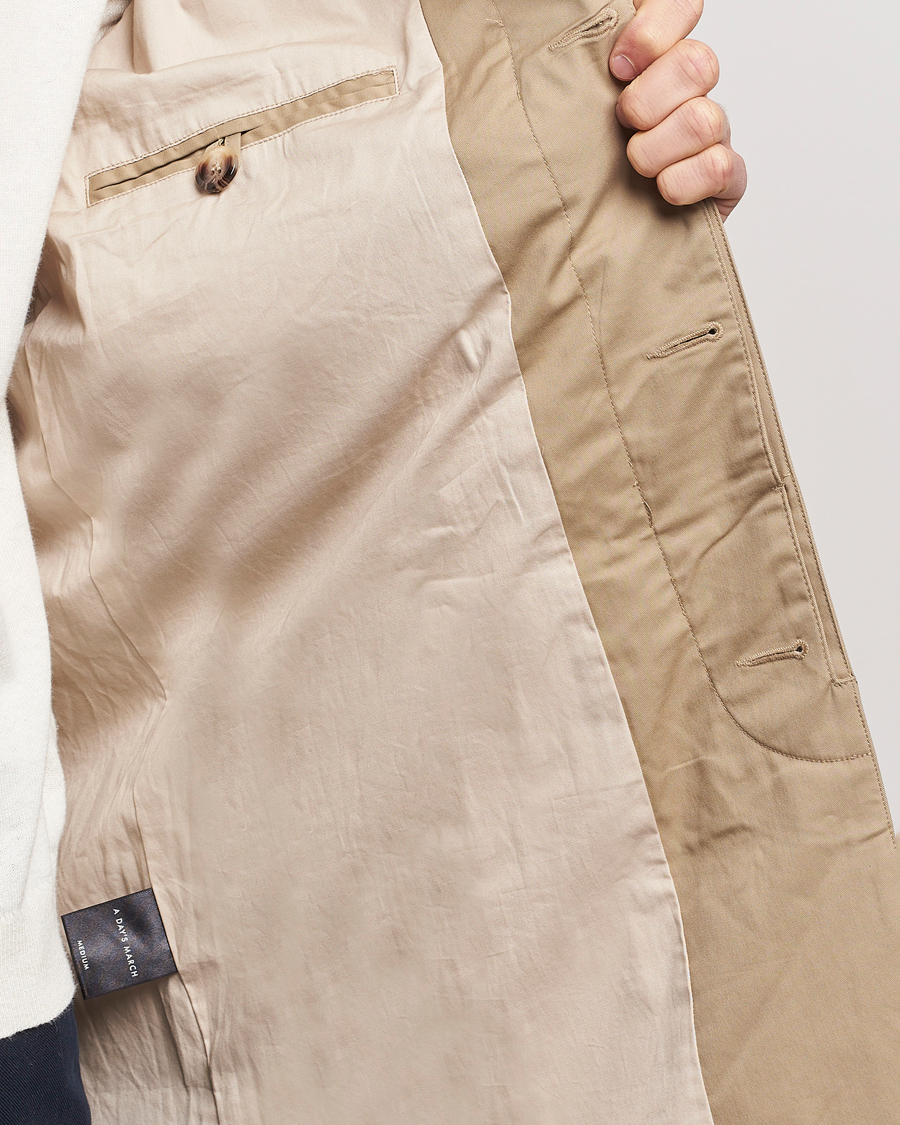 Mies | Takit | A Day's March | Duster Car Coat Khaki