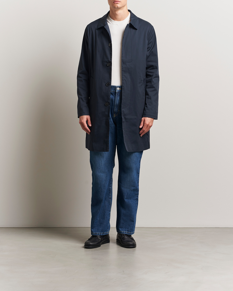 Mies | Takit | A Day's March | Duster Car Coat Navy