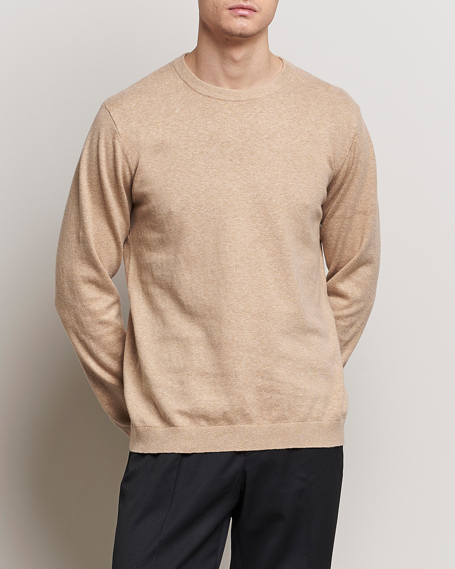 Mies | A Day's March | A Day's March | Alagon Cotton/Linen Crew Khaki