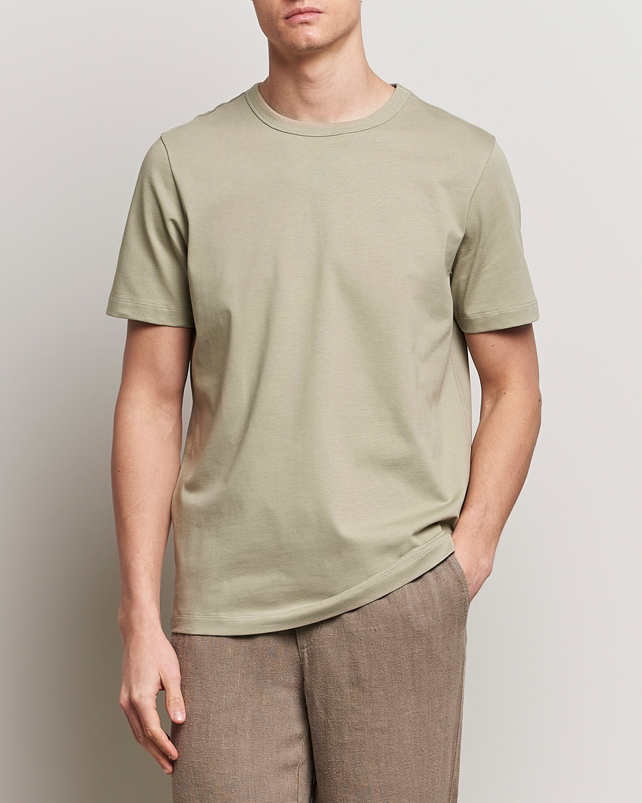 Mies | T-paidat | A Day's March | Heavy T-Shirt Green Tea