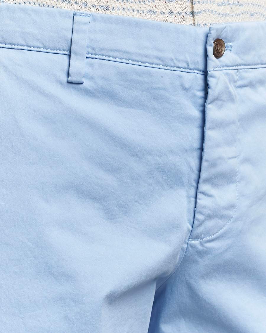 Mies | Shortsit | J.Lindeberg | Nathan Cloud Satin Shorts Chambray Blue