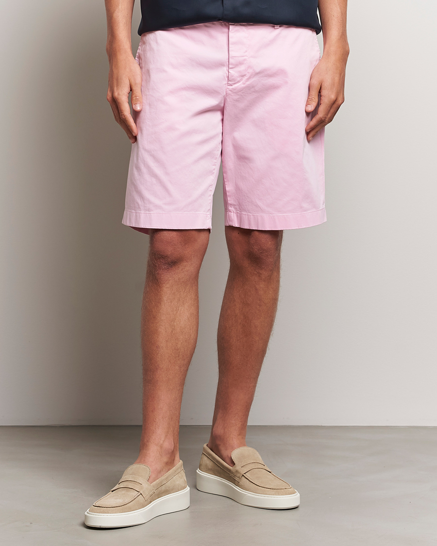 Mies |  | J.Lindeberg | Nathan Cloud Satin Shorts Pink Lavender