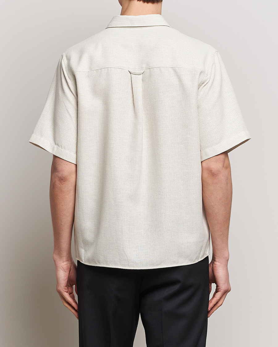 Mies | Kauluspaidat | J.Lindeberg | Lund Linen Mix Shirt Safari Beige