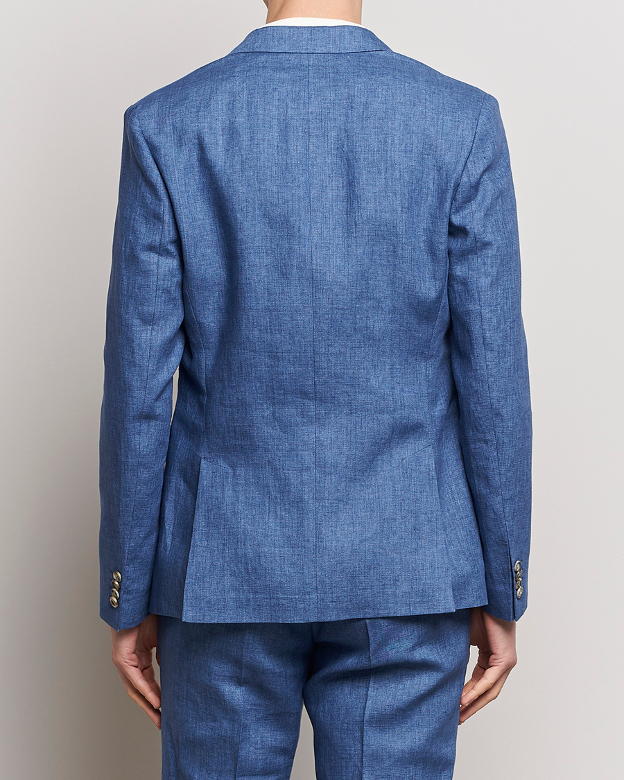 Mies | Pikkutakit | J.Lindeberg | Hopper U Super Linen Blazer Chambray Blue