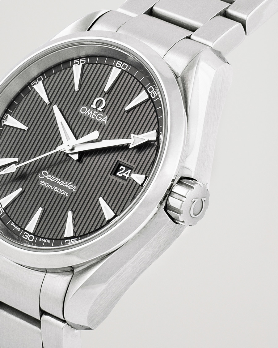 Mies | Omega Pre-Owned Seamaster Aqua Terra Silver | Omega Pre-Owned | Seamaster Aqua Terra Silver