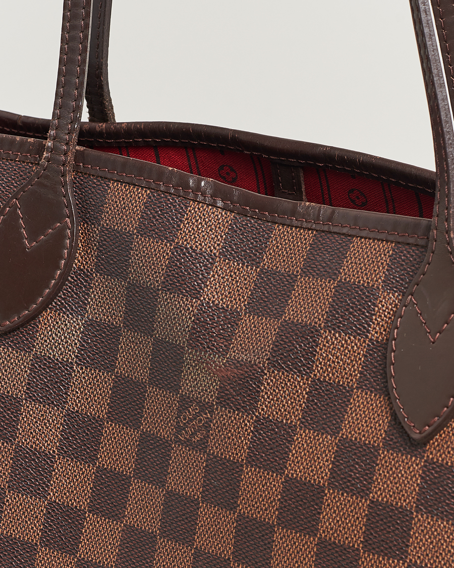 Mies | Louis Vuitton Pre-Owned Neverfull MM Totebag Damier Ebene | Louis Vuitton Pre-Owned | Neverfull MM Totebag Damier Ebene