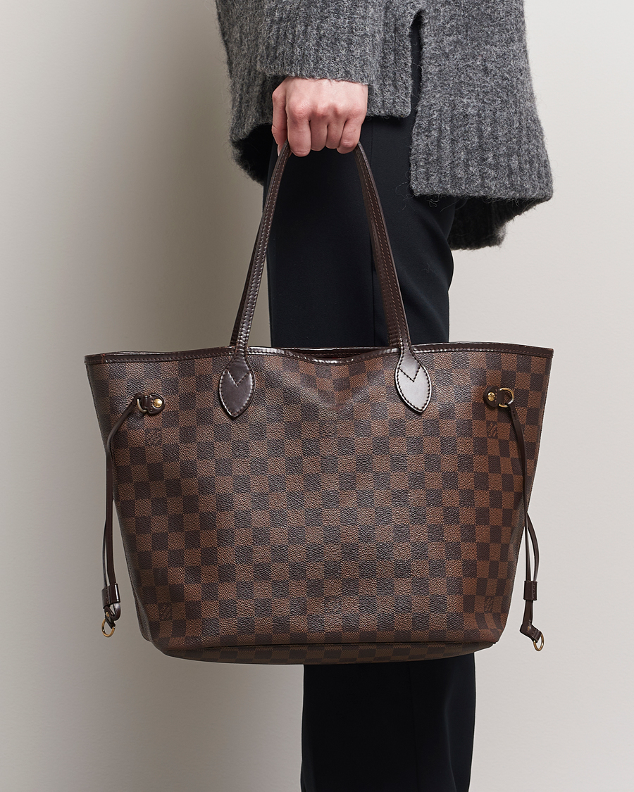 Mies | Louis Vuitton Pre-Owned Neverfull MM Totebag Damier Ebene | Louis Vuitton Pre-Owned | Neverfull MM Totebag Damier Ebene