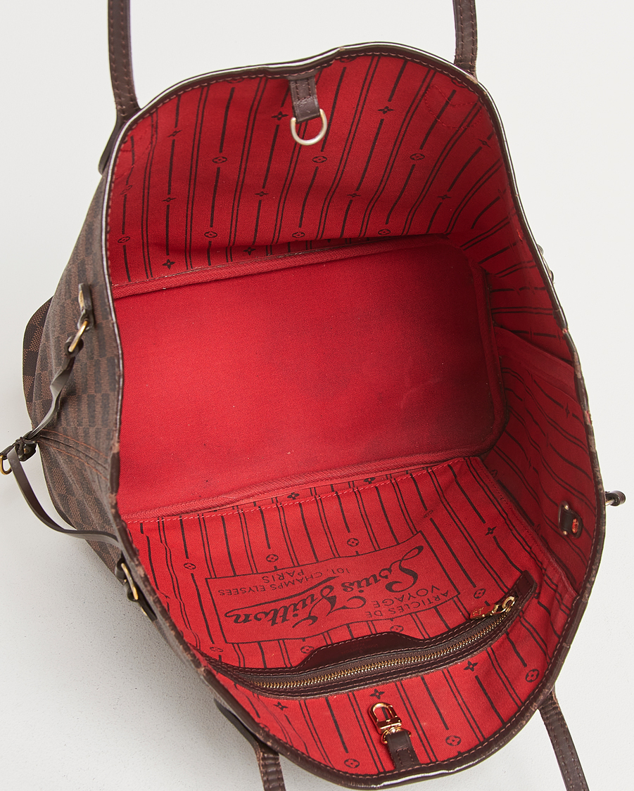 Mies | Louis Vuitton Pre-Owned Neverfull MM Totebag Damier Ebene | Louis Vuitton Pre-Owned | Neverfull MM Totebag Damier Ebene