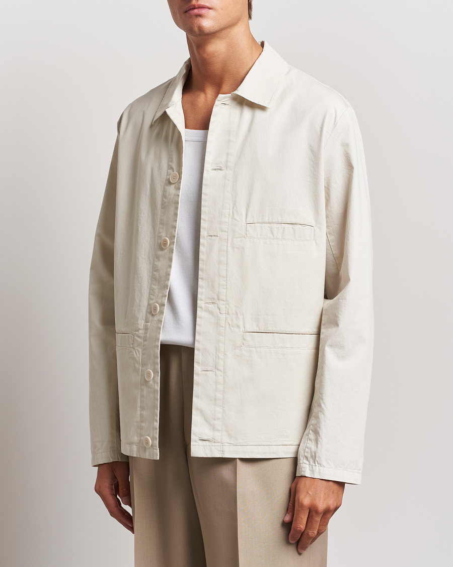 Mies | Kauluspaidat | A.P.C. | Veste Vianny Overshirt Chalk