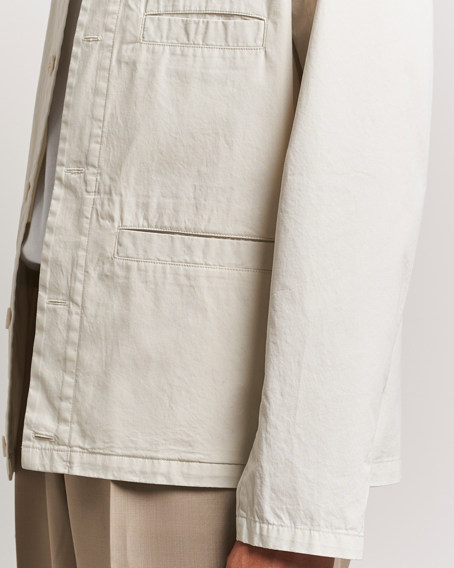 Mies | Kauluspaidat | A.P.C. | Veste Vianny Overshirt Chalk