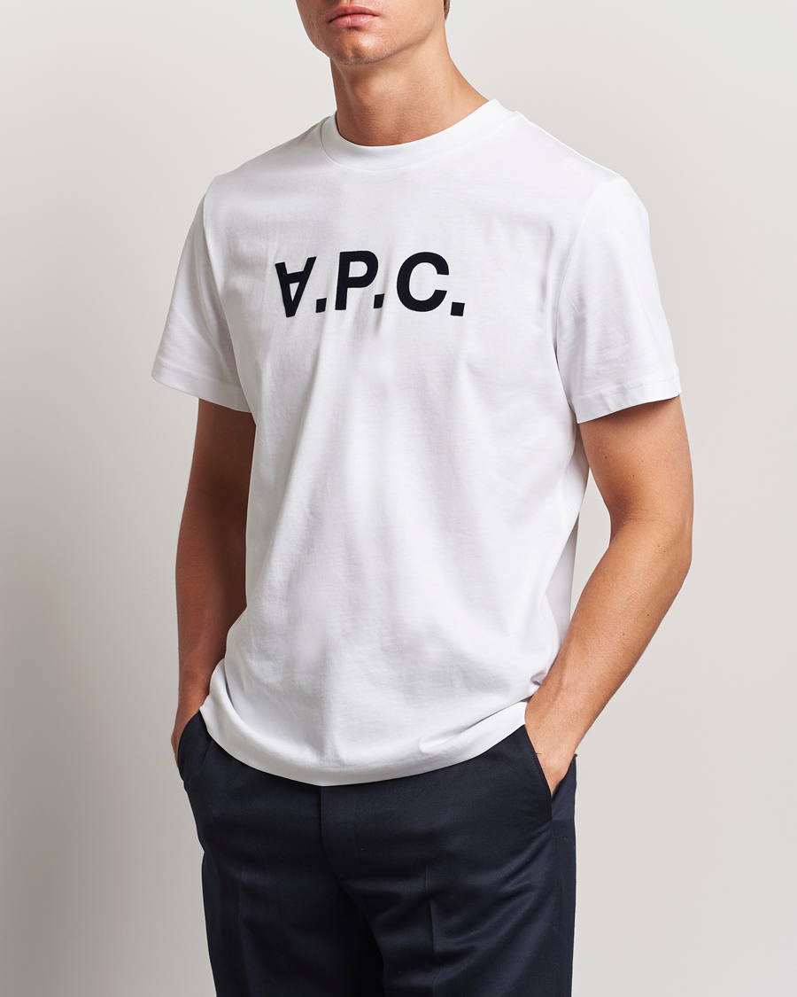 Mies |  | A.P.C. | VPC T-Shirt White/Dark Navy