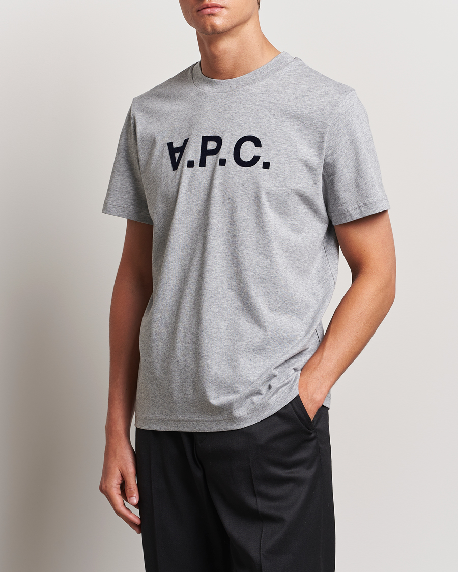 Mies |  | A.P.C. | VPC T-Shirt Grey Chine