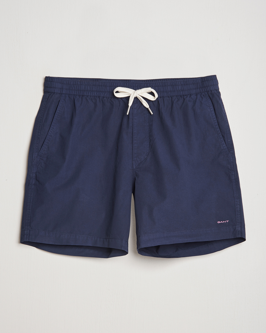 Mies | Shortsit | GANT | Drawcord Cotton Shorts Marine