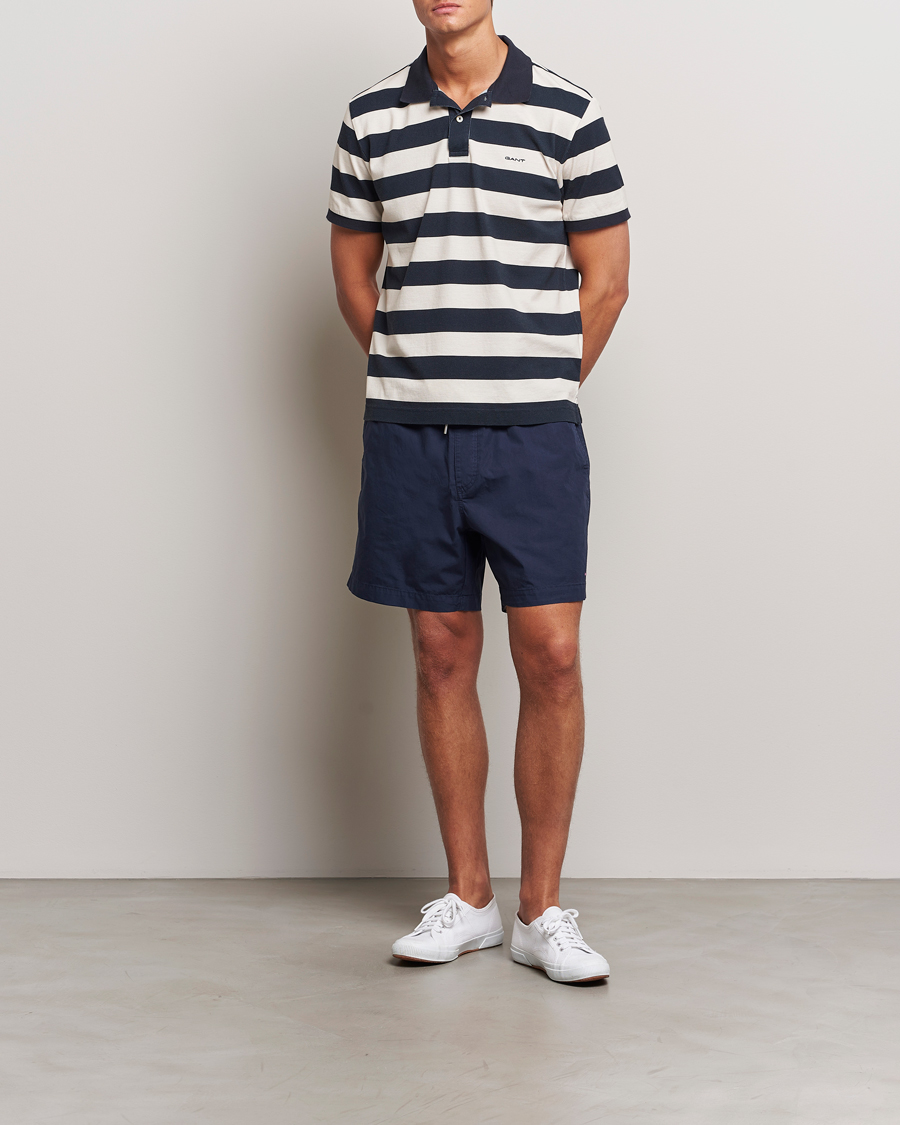 Mies | Shortsit | GANT | Drawcord Cotton Shorts Marine