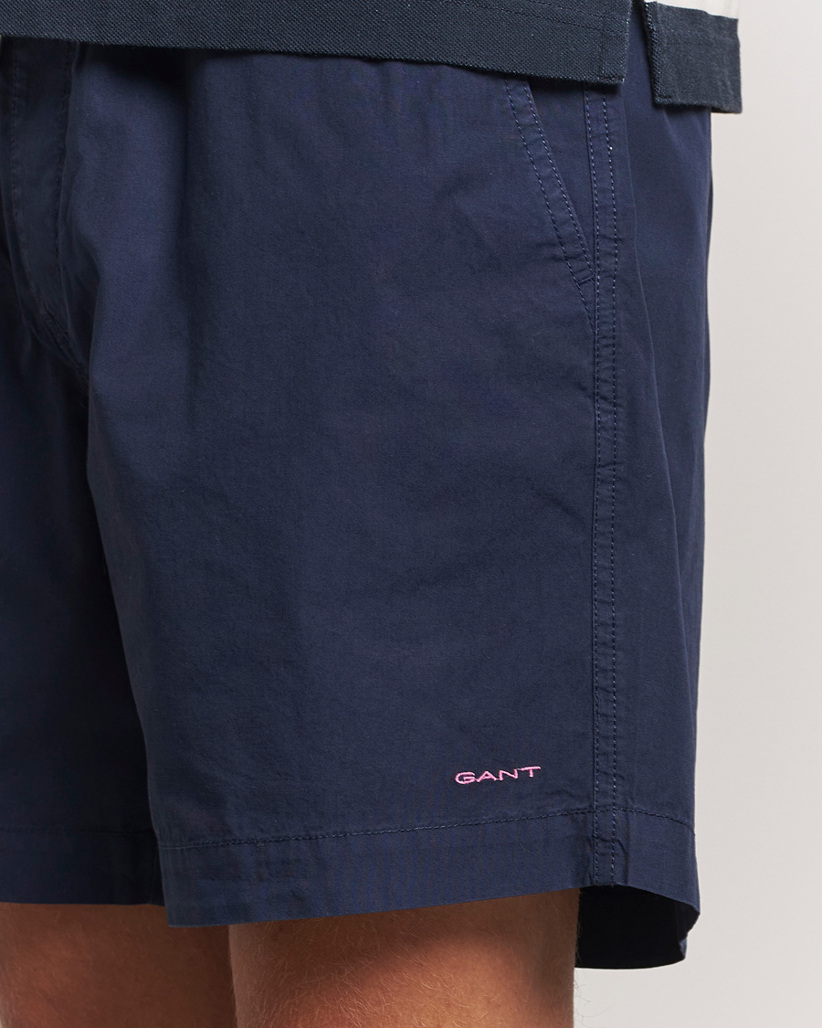 Mies | Shortsit | GANT | Drawcord Cotton Shorts Marine