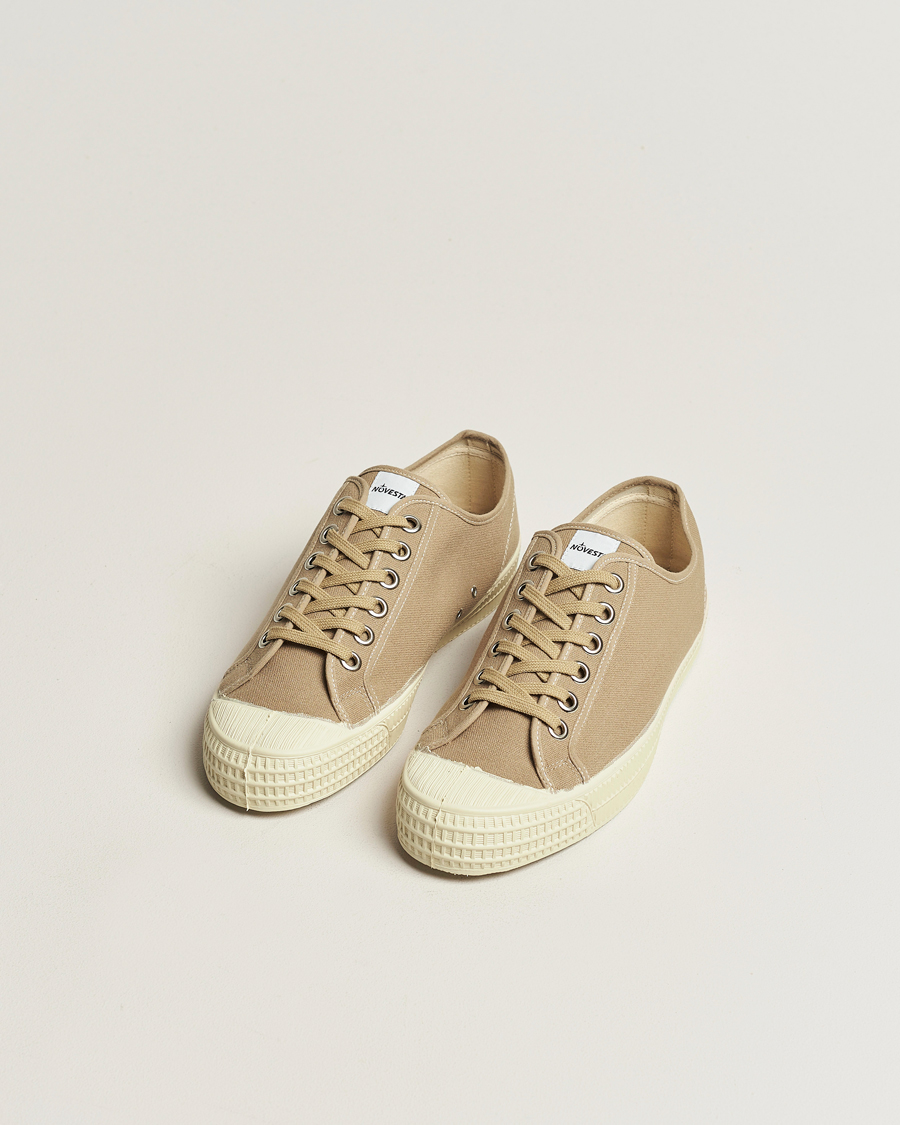 Mies | Novesta Star Master Contrast Seam Sneaker Beige | Novesta | Star Master Contrast Seam Sneaker Beige