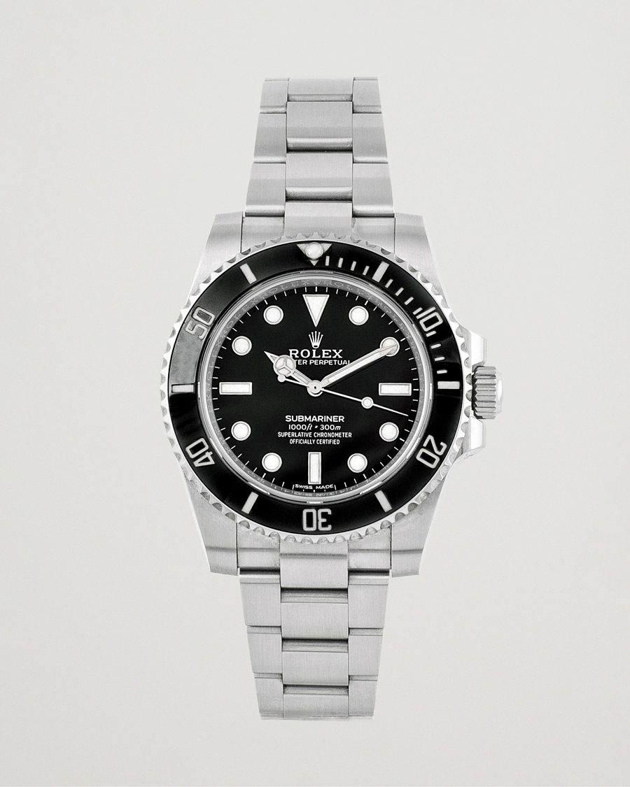 Mies | Rolex Pre-Owned Submariner 114060 Silver | Rolex Pre-Owned | Submariner 114060 Silver