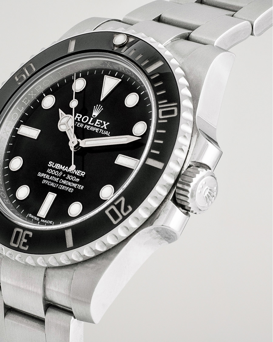 Mies | Rolex Pre-Owned Submariner 114060 Silver | Rolex Pre-Owned | Submariner 114060 Silver