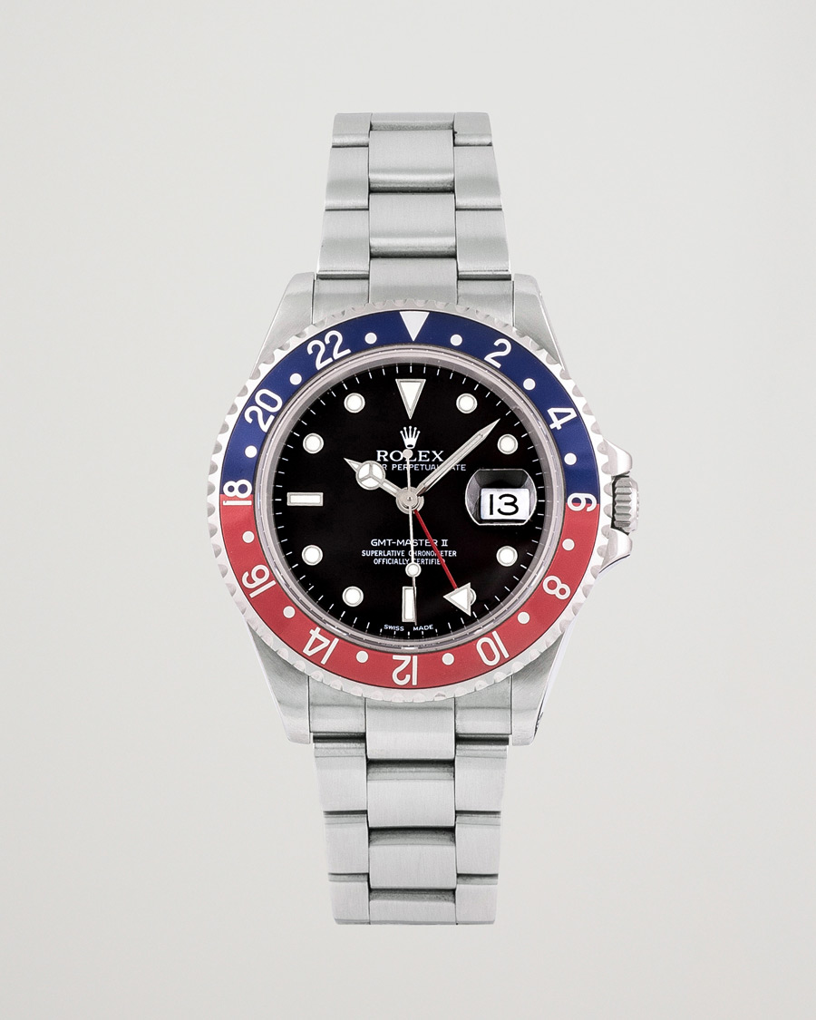 Mies | Rolex Pre-Owned GMT 16710 Silver | Rolex Pre-Owned | GMT 16710 Silver