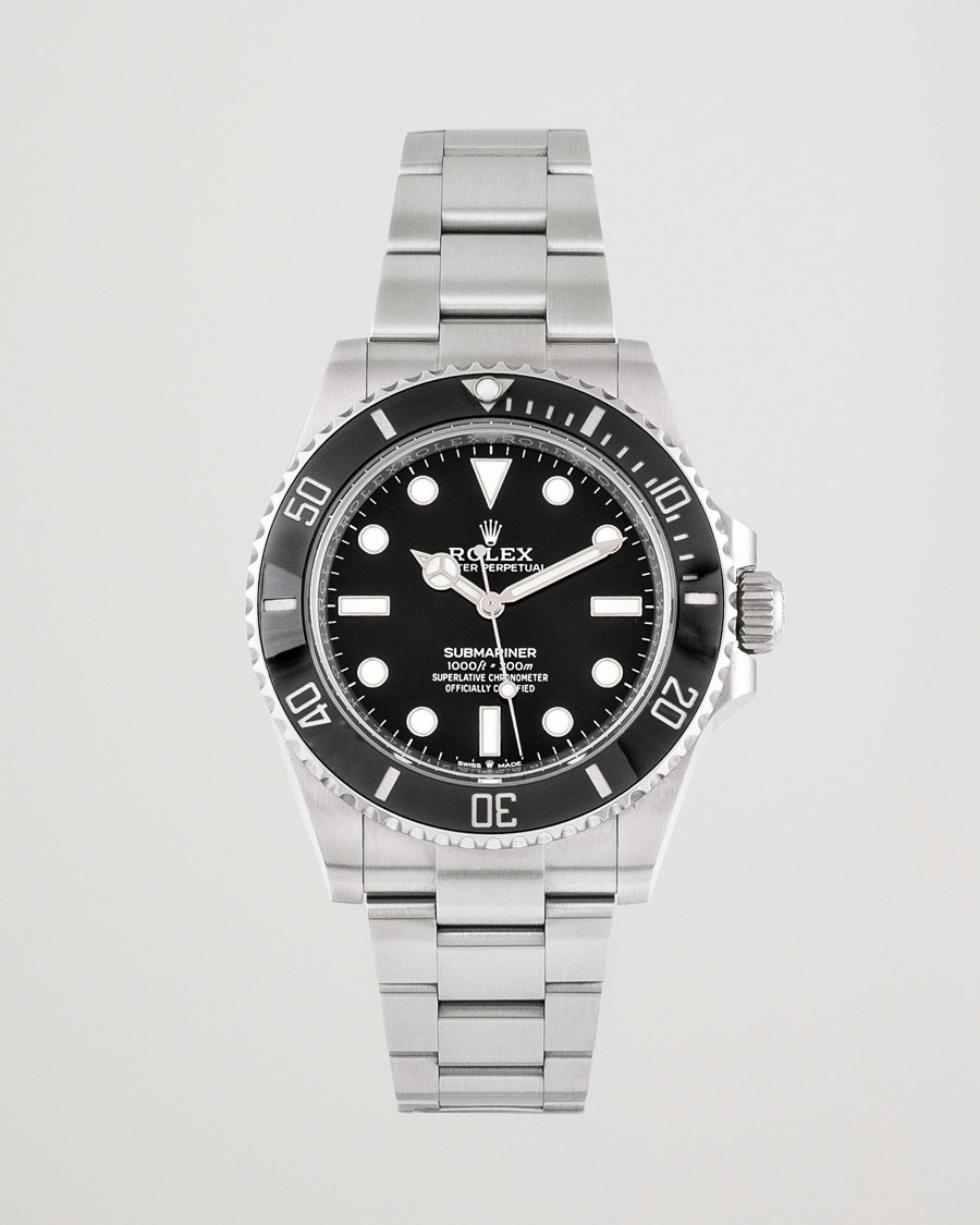 Mies | Rolex Pre-Owned Submariner 124060 Oyster Perpetual Steel Black | Rolex Pre-Owned | Submariner 124060 Oyster Perpetual Steel Black