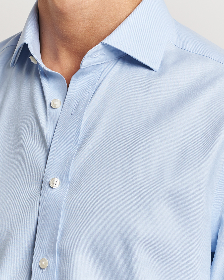 Mies | Kauluspaidat | Charles Tyrwhitt | Slim Fit Non Iron Cotton Twill Shirt Sky