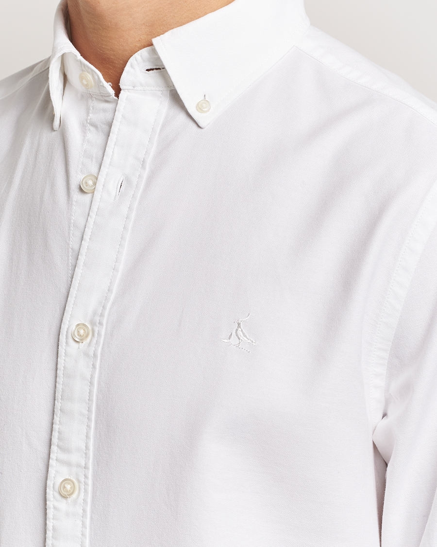 Mies | Kauluspaidat | Charles Tyrwhitt | Button Down Stretch Oxford Shirt White
