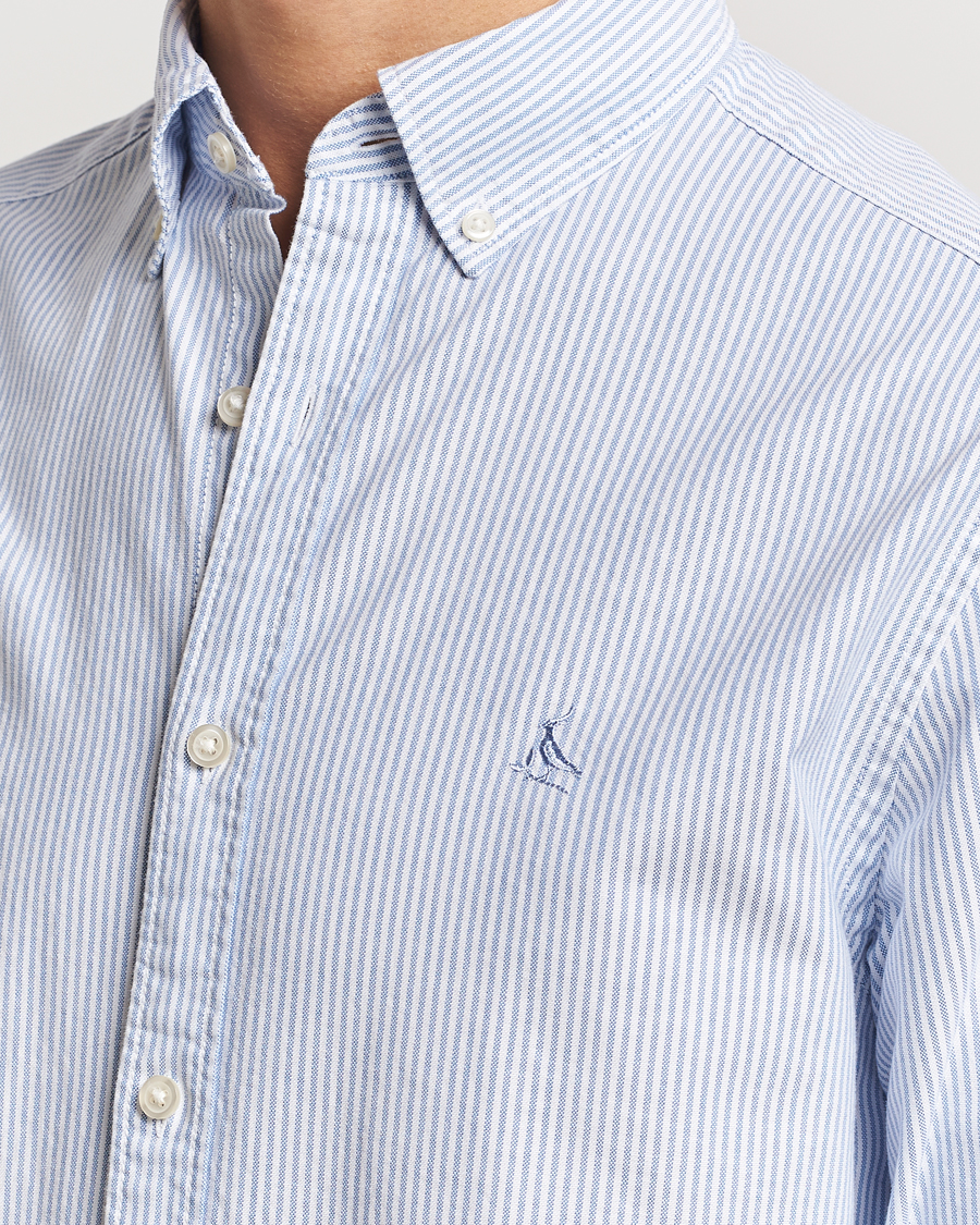 Mies | Kauluspaidat | Charles Tyrwhitt | Button Down Stretch Oxford Shirt Blue/Whte