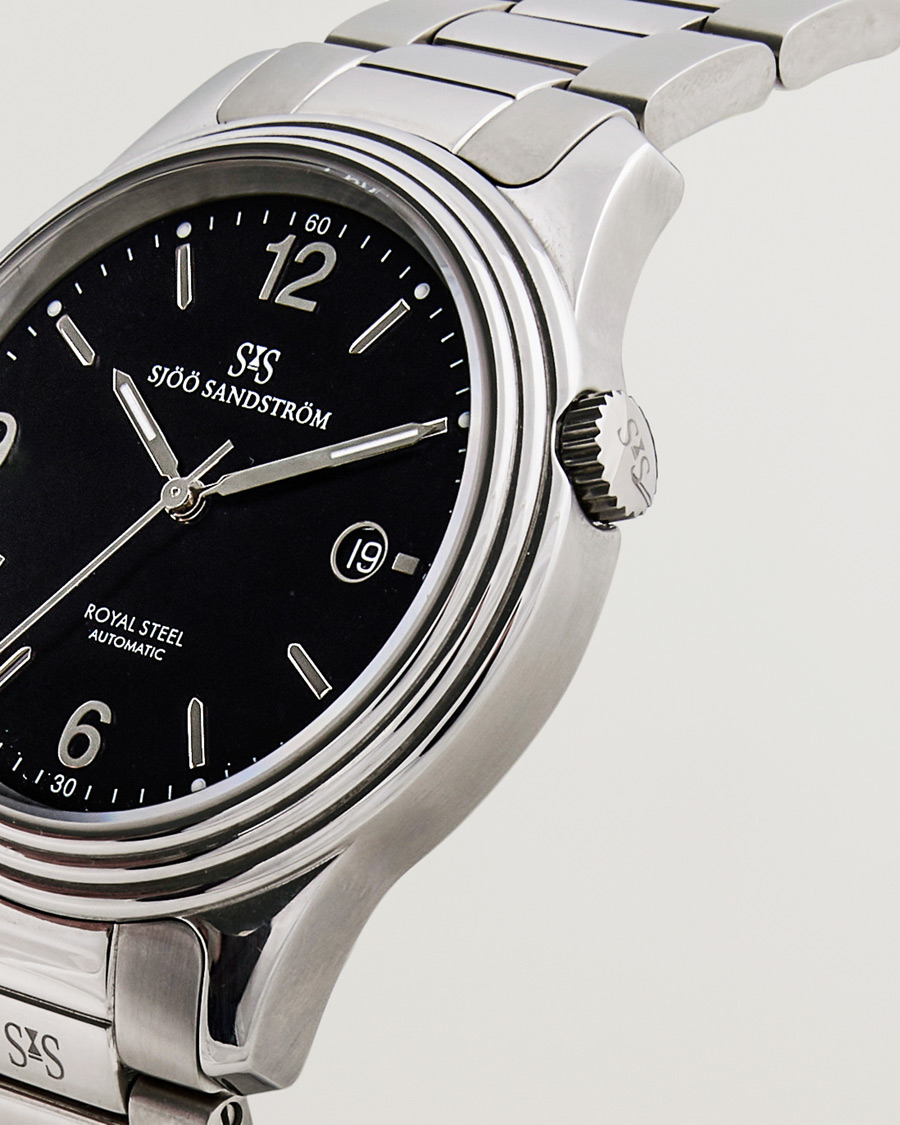 Mies | Sjöö Sandström Pre-Owned Royal Steel 41mm Silver | Sjöö Sandström Pre-Owned | Royal Steel 41mm Silver