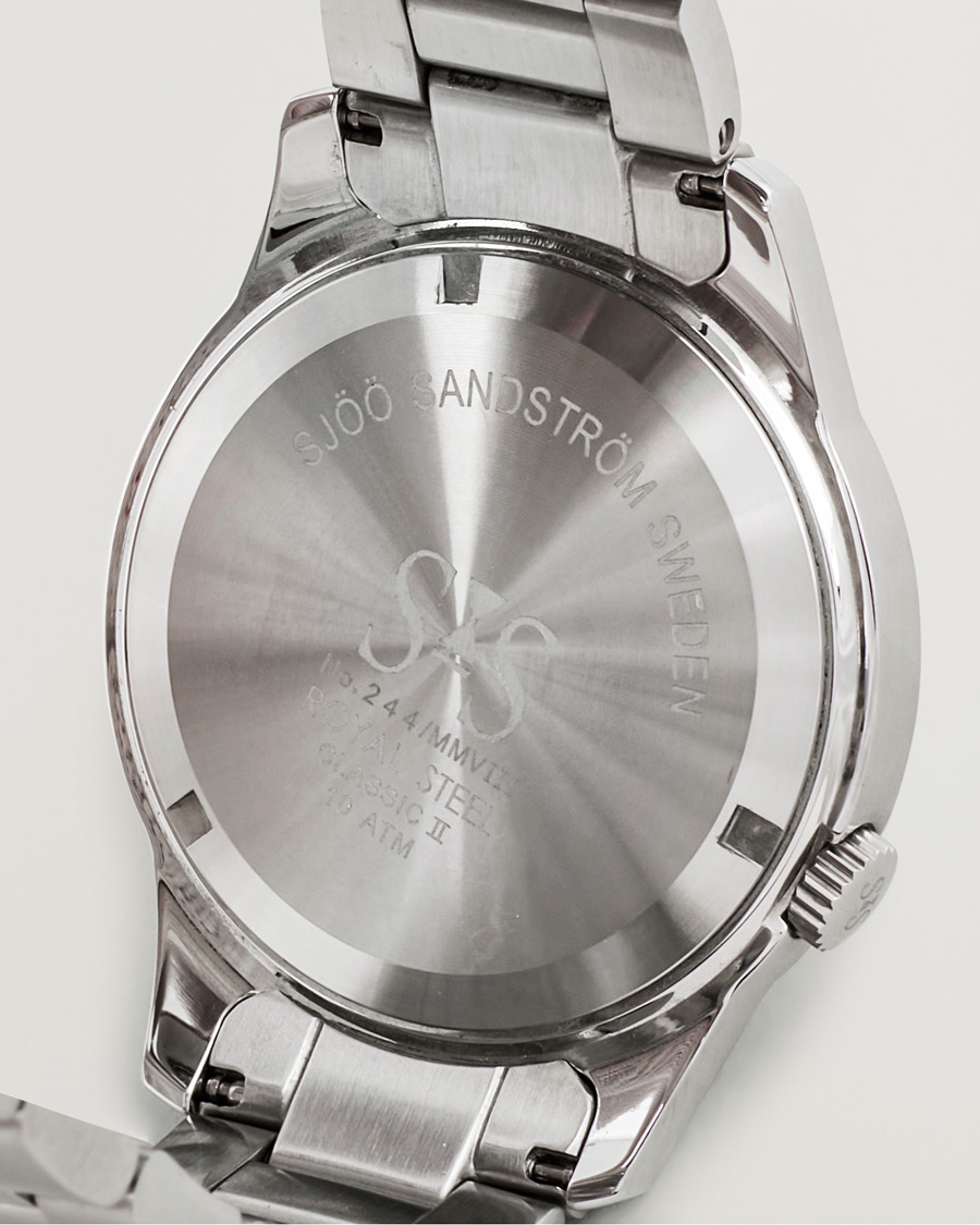 Mies | Sjöö Sandström Pre-Owned Royal Steel 41mm Silver | Sjöö Sandström Pre-Owned | Royal Steel 41mm Silver