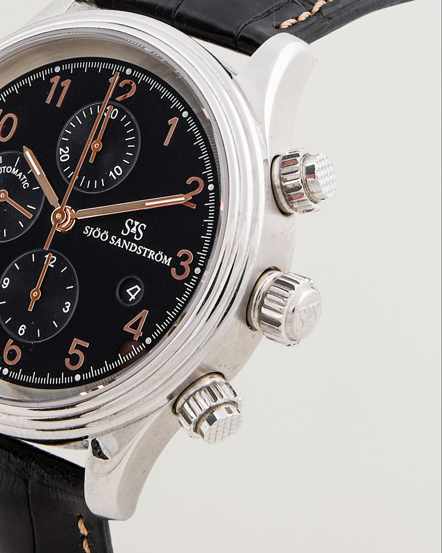 Mies | Sjöö Sandström Pre-Owned Royal Steel Extreme Silver | Sjöö Sandström Pre-Owned | Royal Steel Extreme Silver