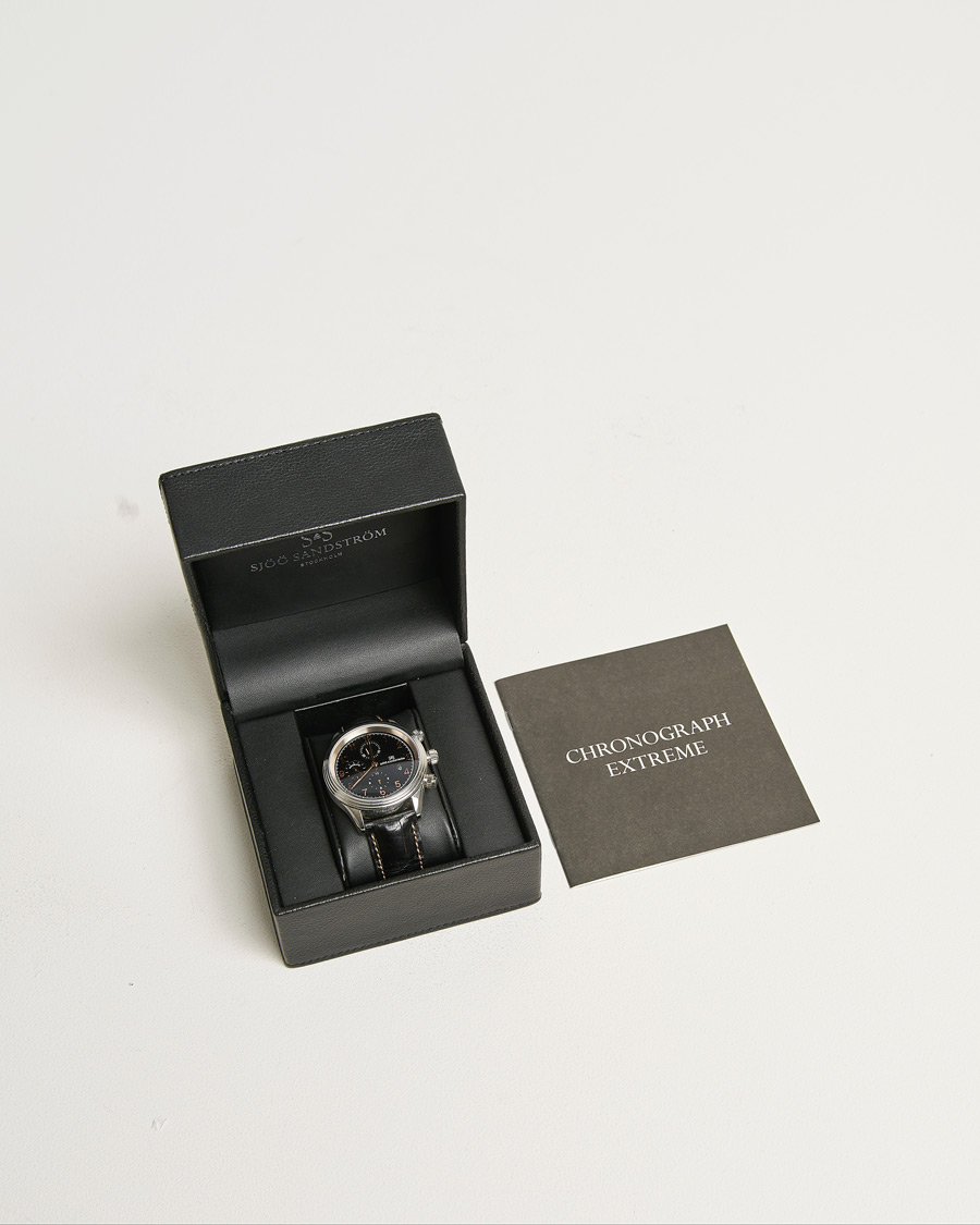 Mies | Sjöö Sandström Pre-Owned Royal Steel Extreme Silver | Sjöö Sandström Pre-Owned | Royal Steel Extreme Silver