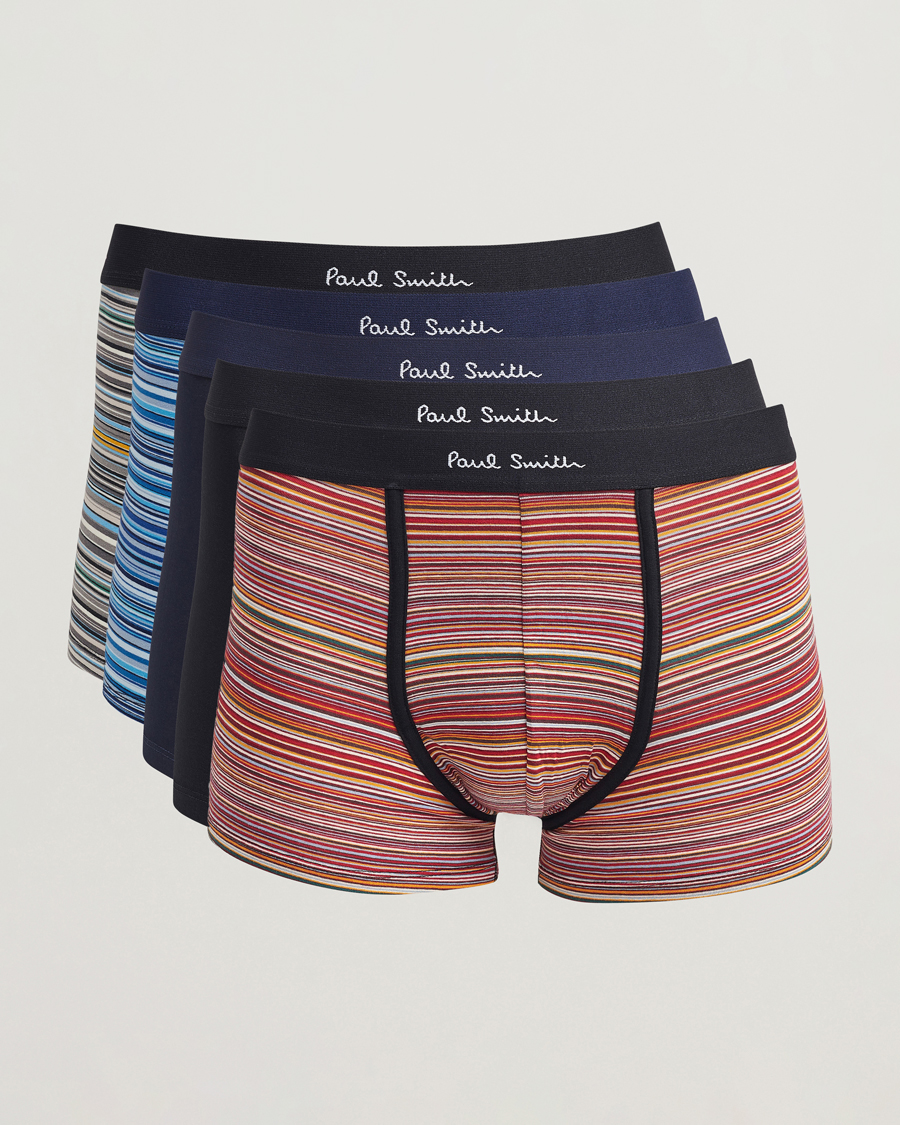 Mies | Alusvaatteet | Paul Smith | 5-Pack Trunk Signature Stripes