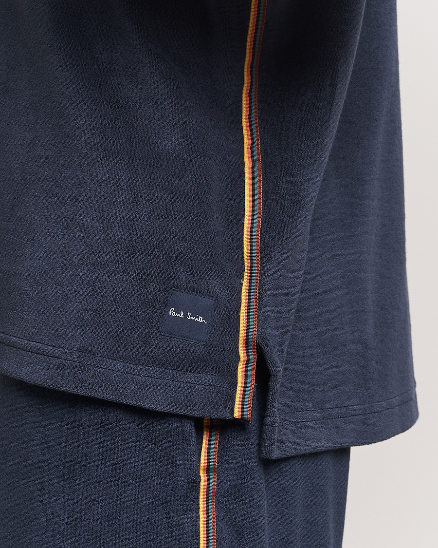 Mies | Pikeet | Paul Smith | Stripe Towelling Polo Navy