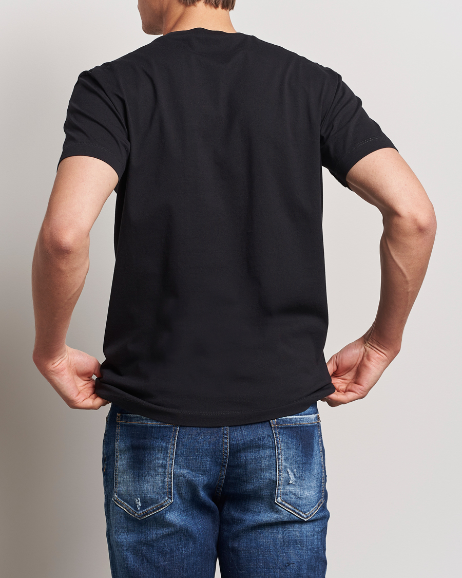 Mies | T-paidat | Dsquared2 | Horror Leaf T-Shirt Black