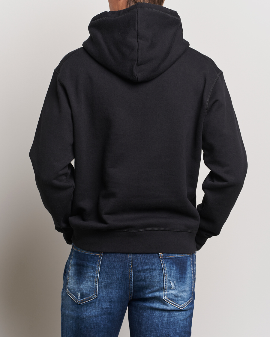 Mies | Puserot | Dsquared2 | Bear Hoodie Black