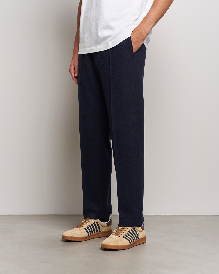 Mies | Dsquared2 Boxer Sneakers Beige/Blue | Dsquared2 | Boxer Sneakers Beige/Blue