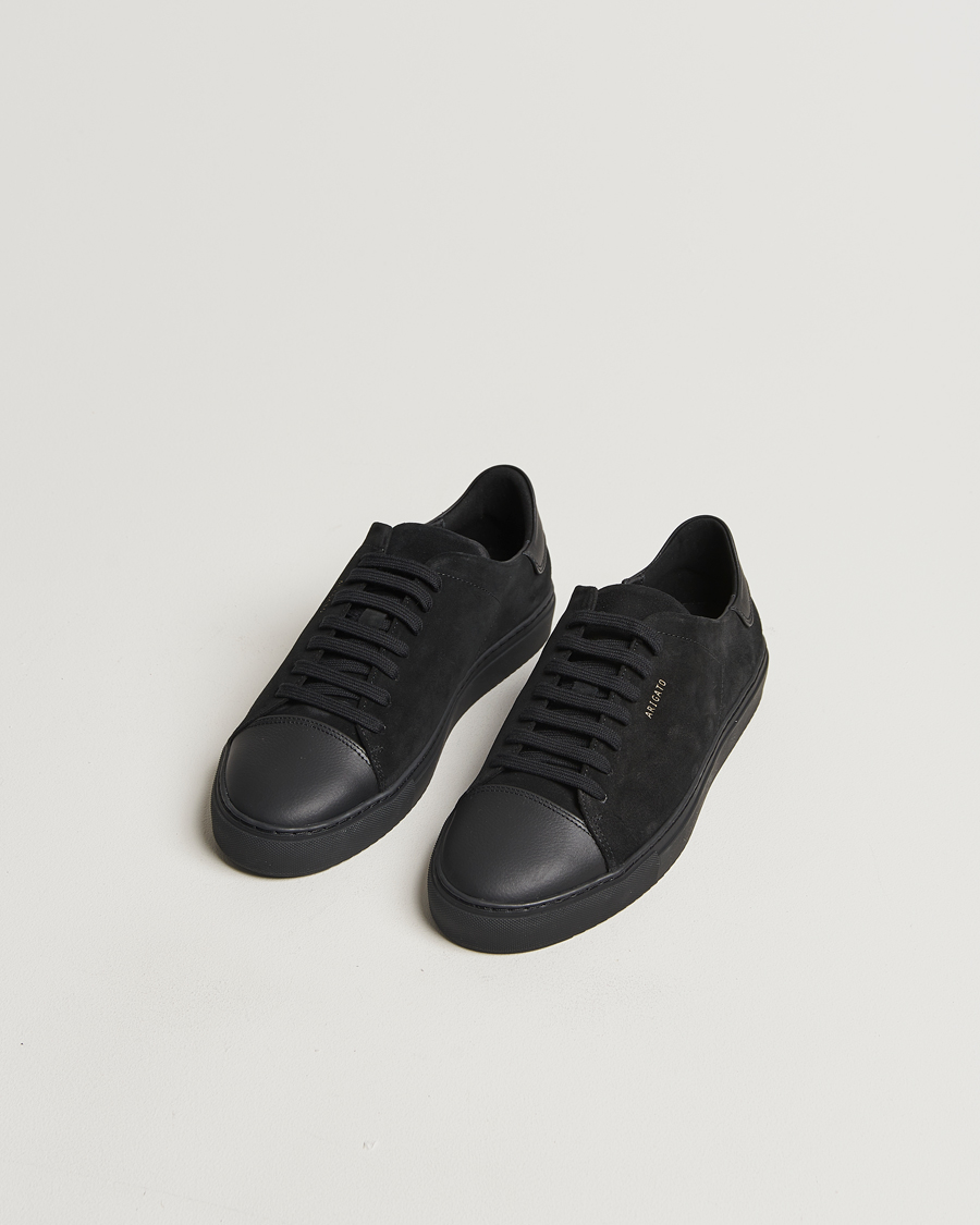 Mies | Axel Arigato Clean 90 Suede Cap Sneaker Black | Axel Arigato | Clean 90 Suede Cap Sneaker Black