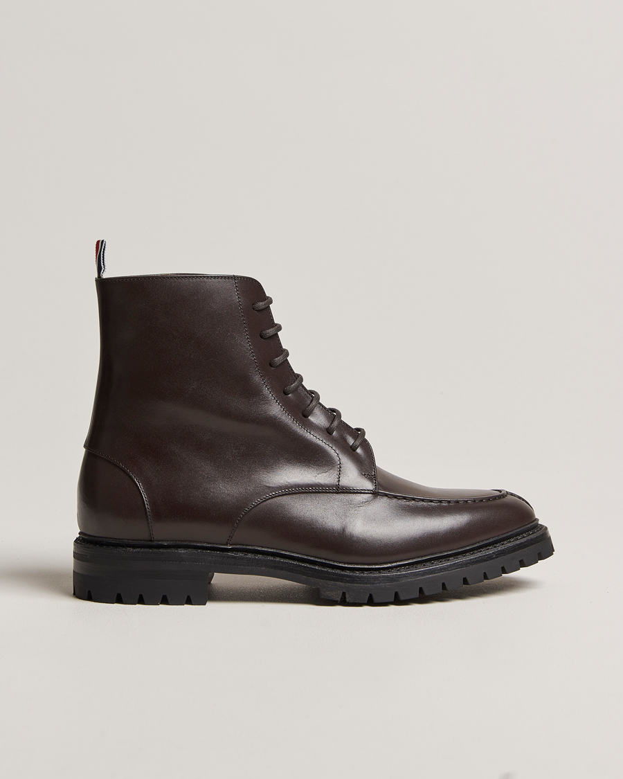 Mies | Thom Browne Apron Stitch Commando Boots Brown | Thom Browne | Apron Stitch Commando Boots Brown