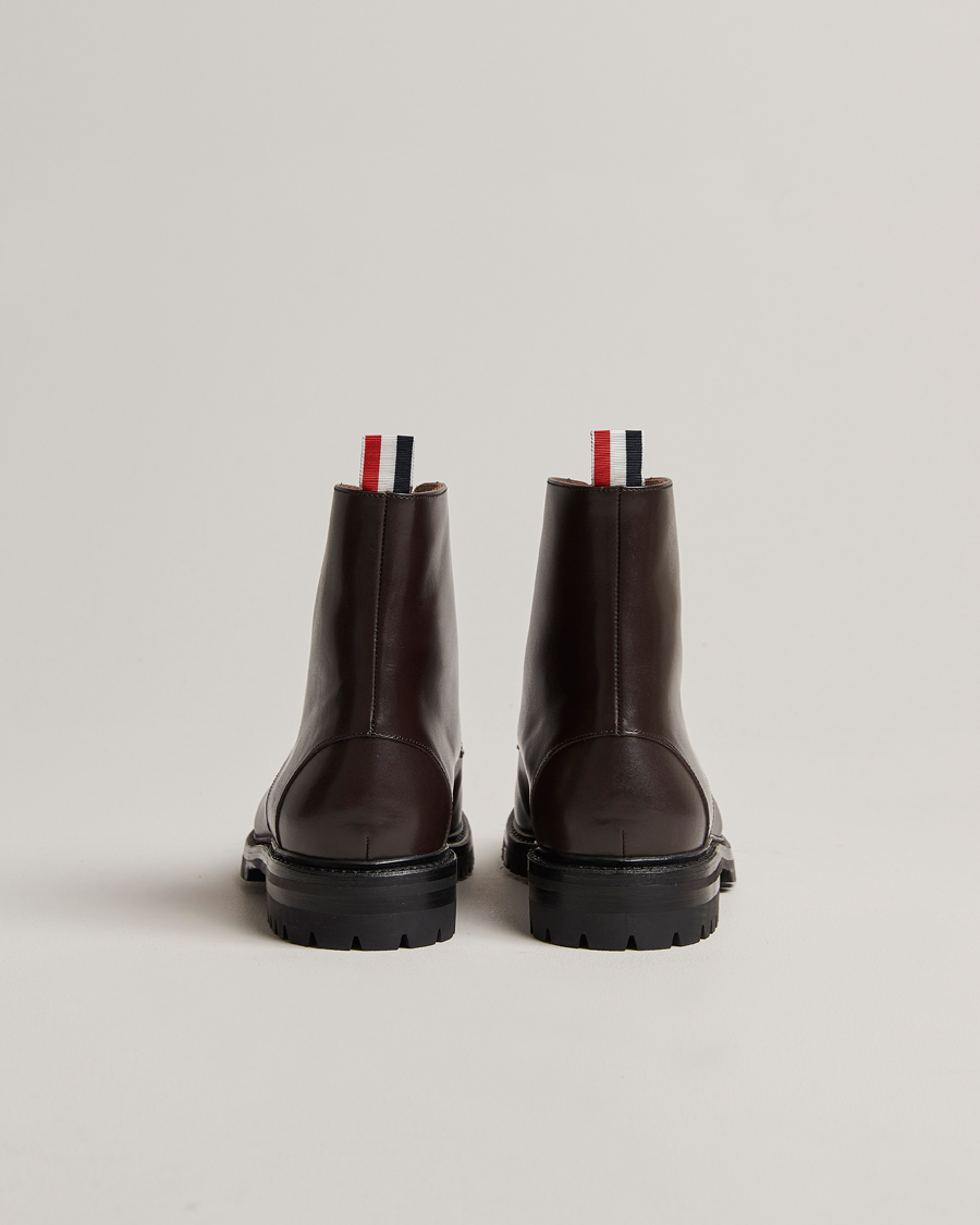 Mies | Thom Browne Apron Stitch Commando Boots Brown | Thom Browne | Apron Stitch Commando Boots Brown