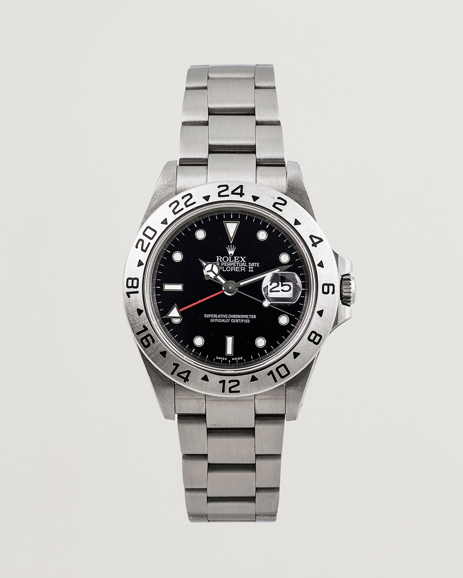 Mies | Rolex Pre-Owned Explorer II 16570 Silver | Rolex Pre-Owned | Explorer II 16570 Silver