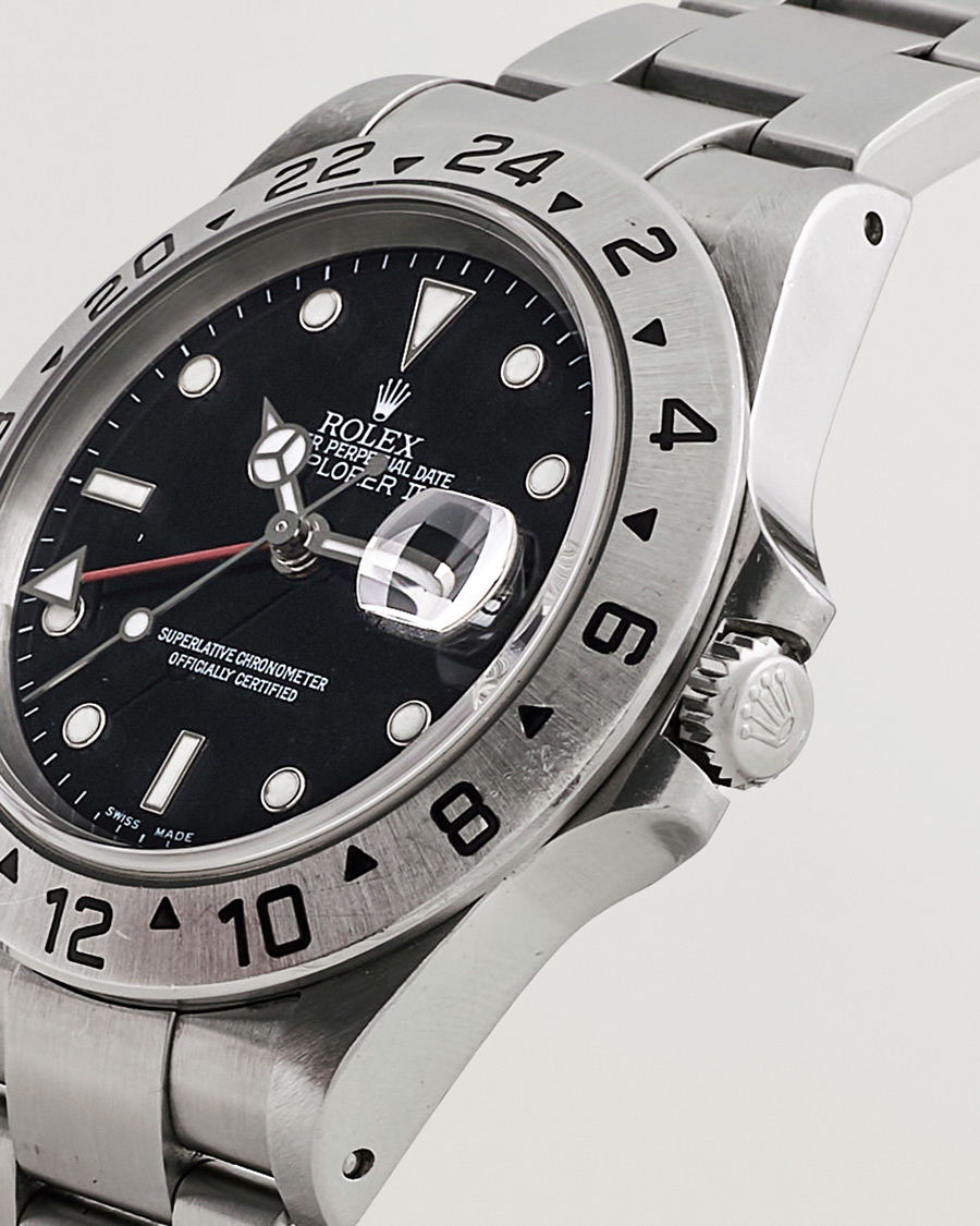 Mies | Rolex Pre-Owned Explorer II 16570 Silver | Rolex Pre-Owned | Explorer II 16570 Silver