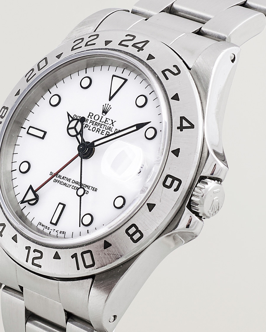 Mies | Rolex Pre-Owned Explorer II 16570 Silver | Rolex Pre-Owned | Explorer II 16570 Silver