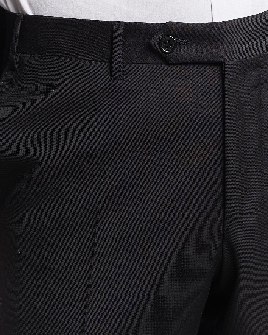 Mies | Puvut | Canali | Super 130s Wool Capri Suit Black