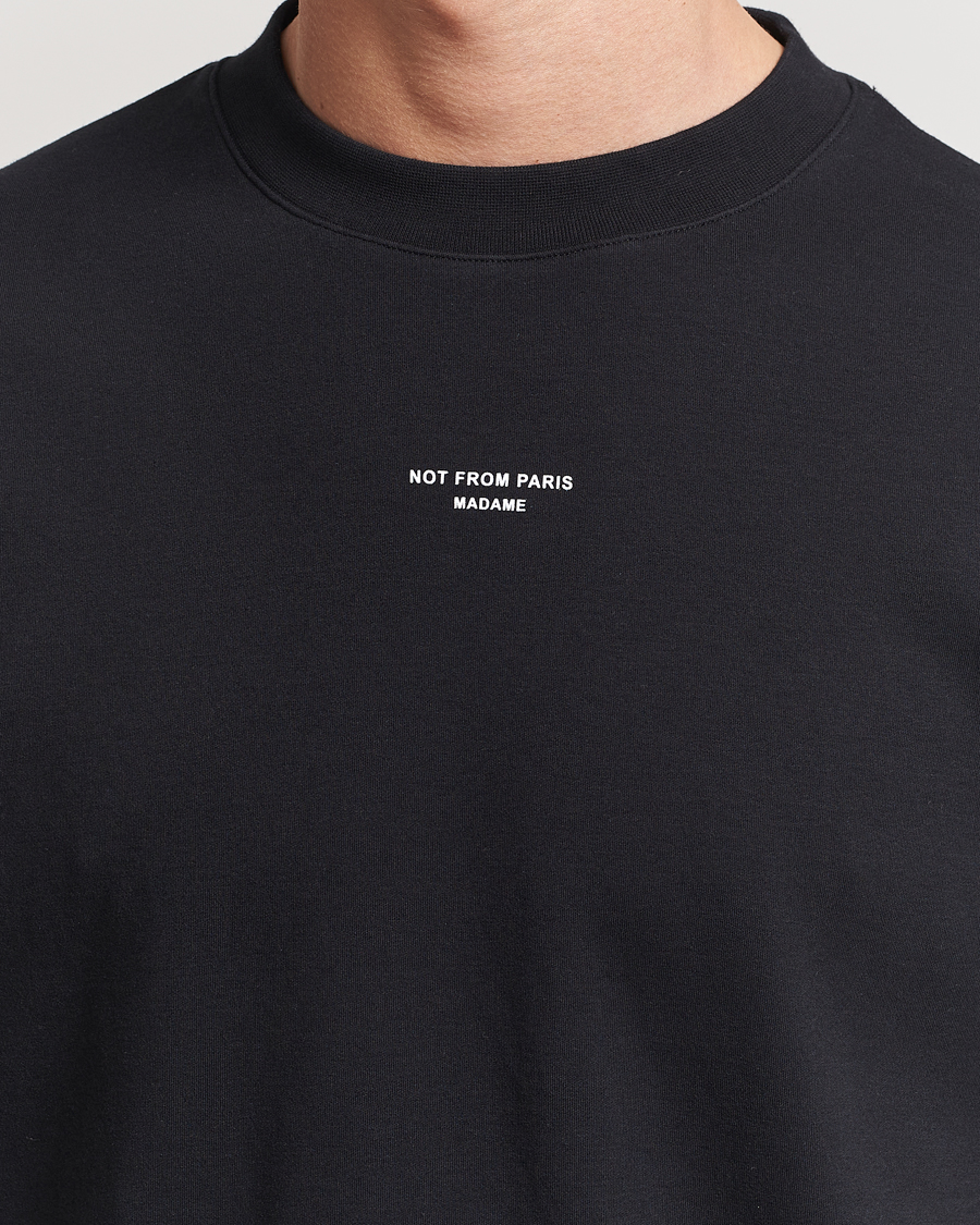 Mies | T-paidat | Drôle de Monsieur | Classic Slogan T-Shirt Black