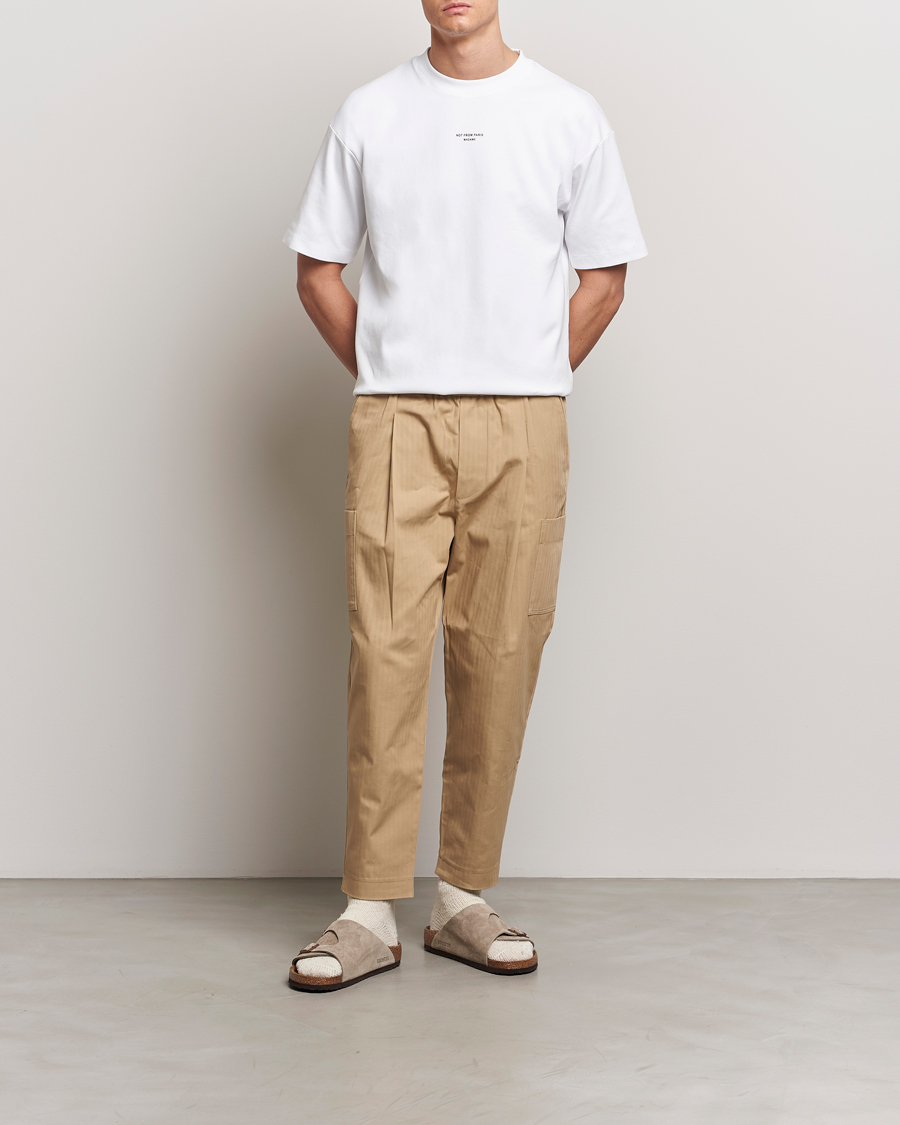 Mies | T-paidat | Drôle de Monsieur | Classic Slogan T-Shirt Optic White