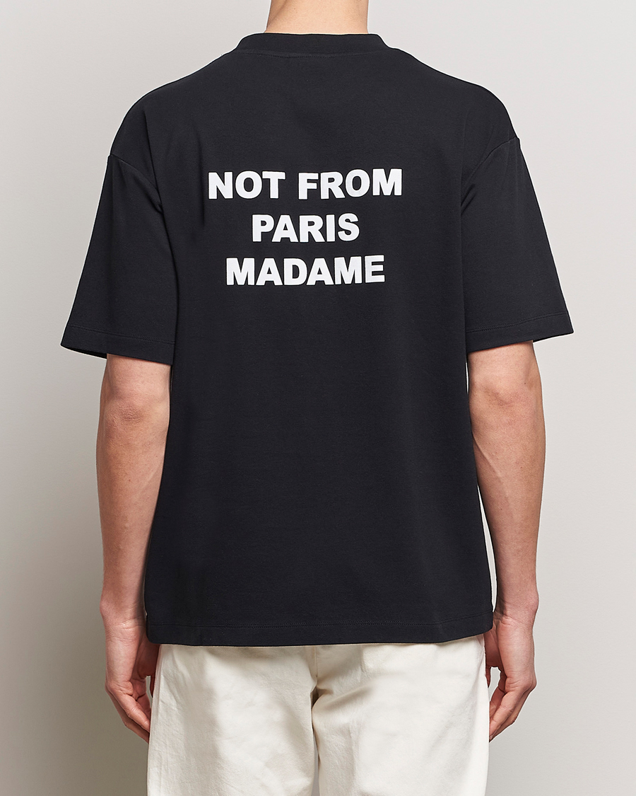 Mies | T-paidat | Drôle de Monsieur | Slogan T-Shirt Black