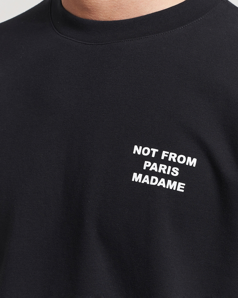 Mies | T-paidat | Drôle de Monsieur | Slogan T-Shirt Black