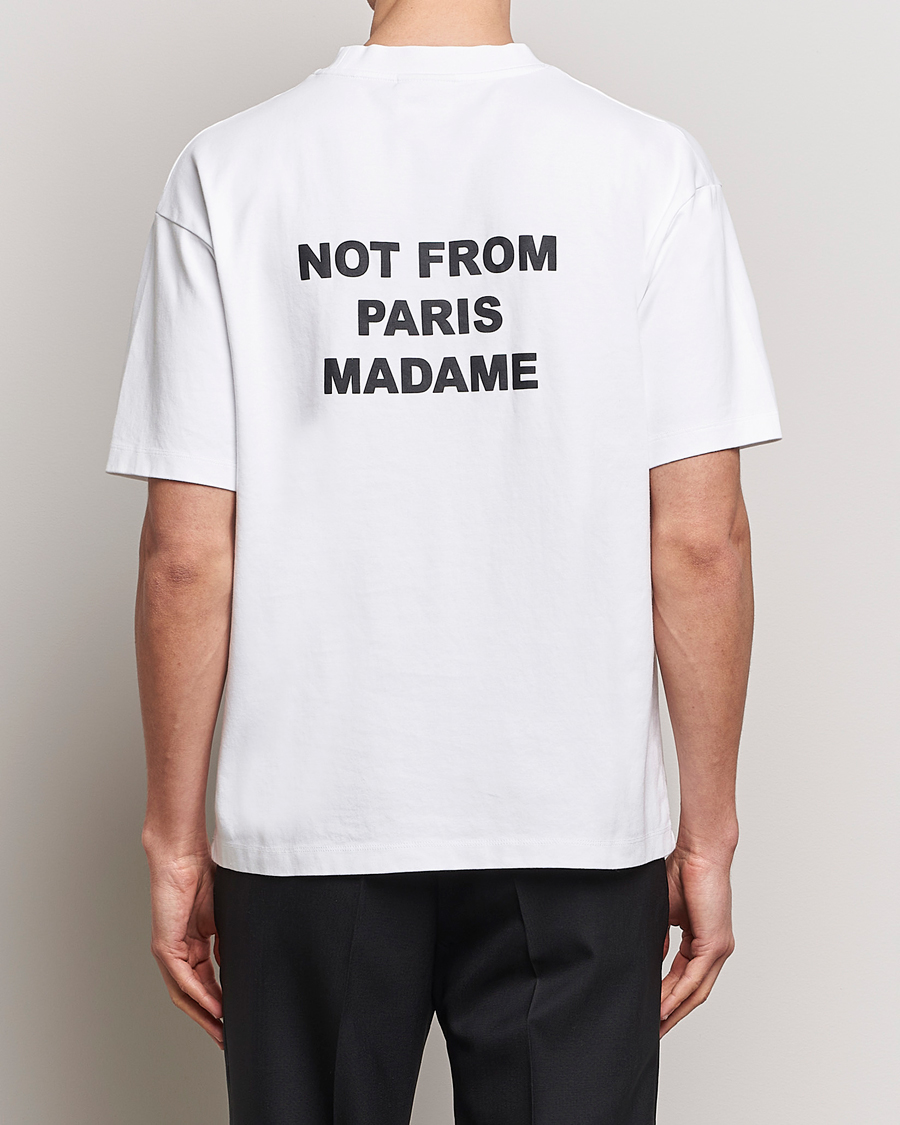 Mies | T-paidat | Drôle de Monsieur | Slogan T-Shirt Optic White
