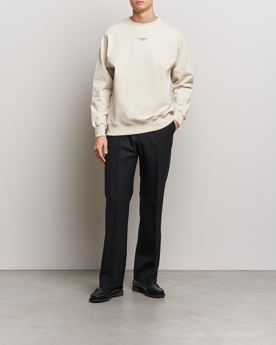 Mies | Puserot | Drôle de Monsieur | Classic Slogan Sweatshirt Mastic