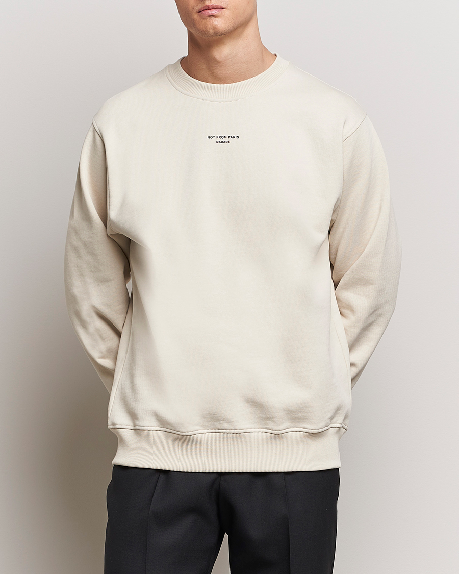 Mies | Puserot | Drôle de Monsieur | Classic Slogan Sweatshirt Mastic